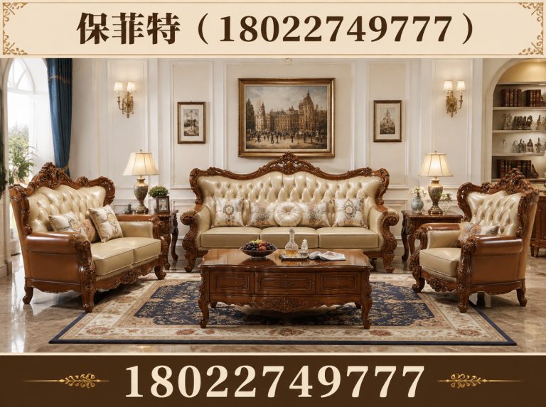 高明区乌金木欧式沙发展示图